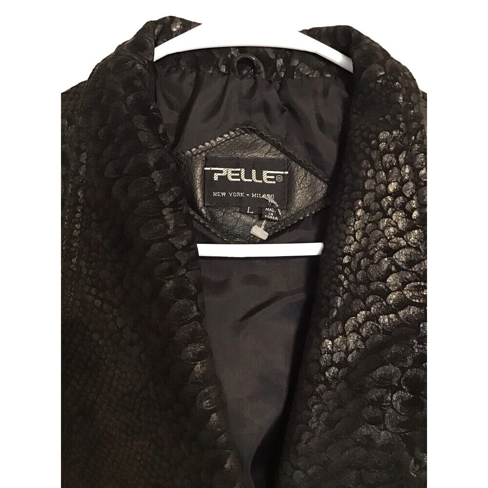 Pelle Women’s Genuine Leather Coat. Size L - Picture 5 of 8